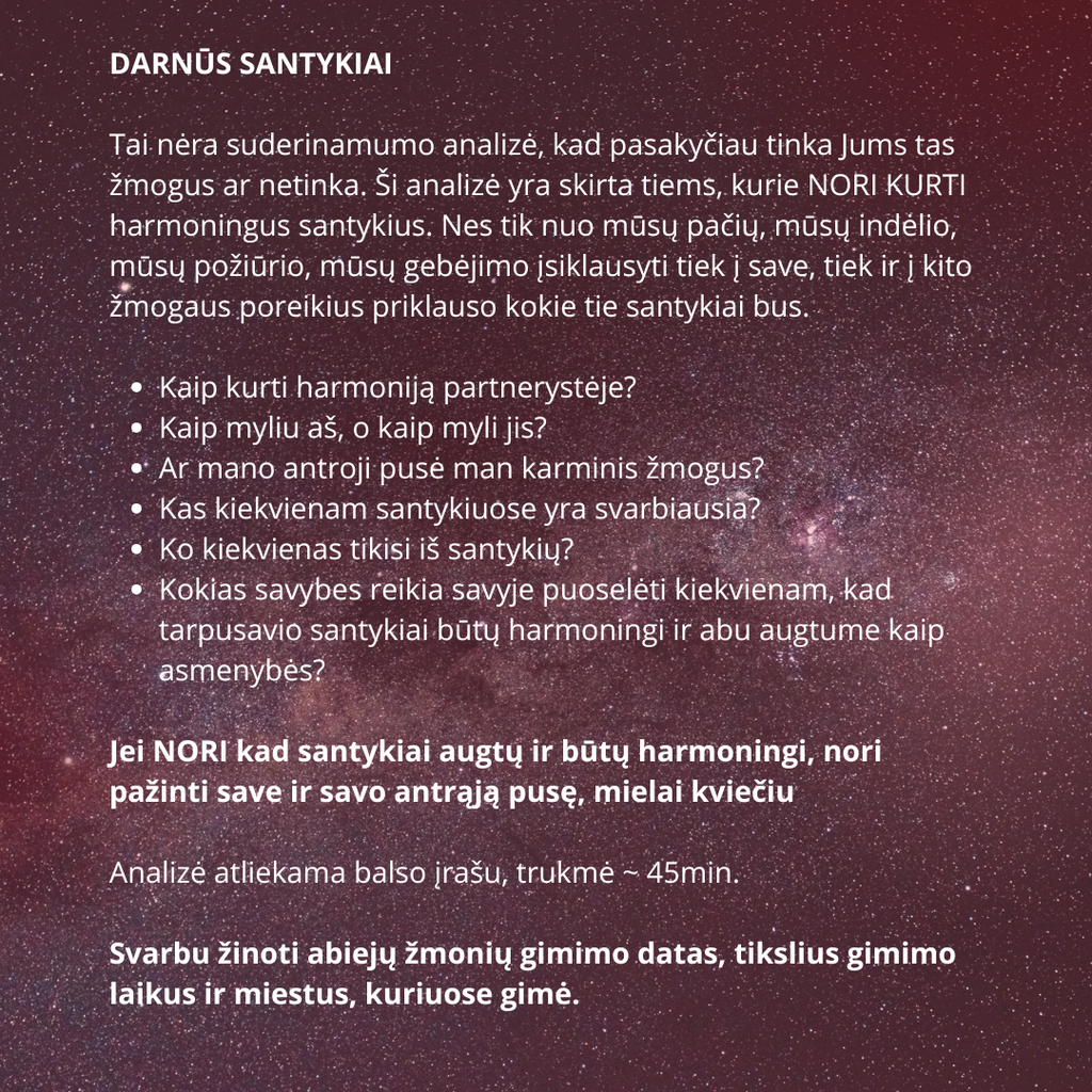 Astrologinė Analizė