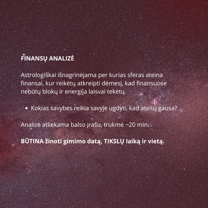 Astrologinė Analizė