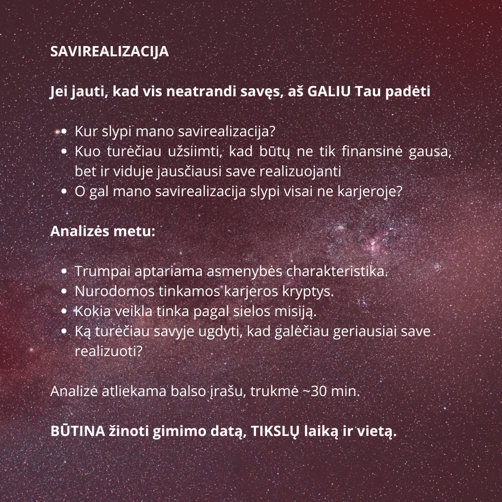Astrologinė Analizė